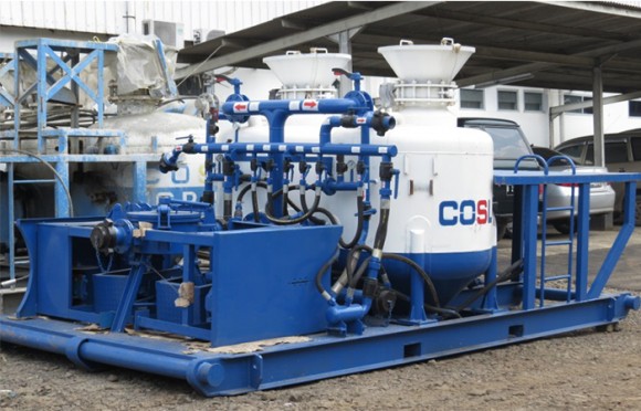 水泥切割罐用于中海油印尼現場 水泥切割罐用于中海油印尼現場