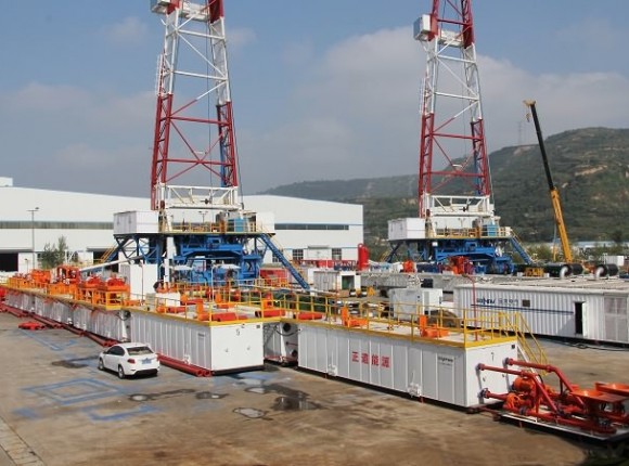 油田鉆井泥漿固控系統