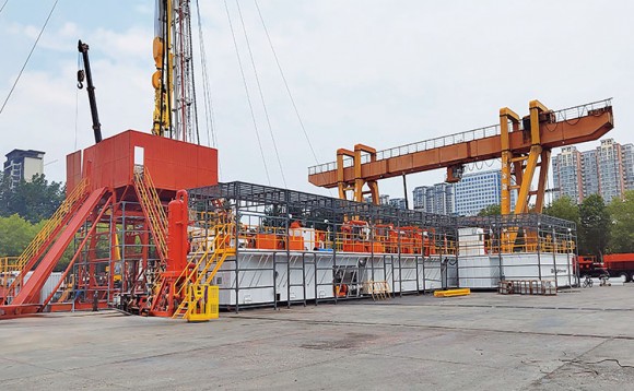 哈薩克斯坦ZJ40鉆機固控系統 哈薩克斯坦ZJ40鉆機固控系統