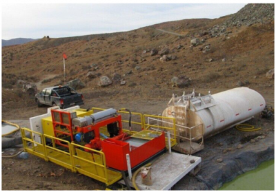 離心機處理系統使用現場