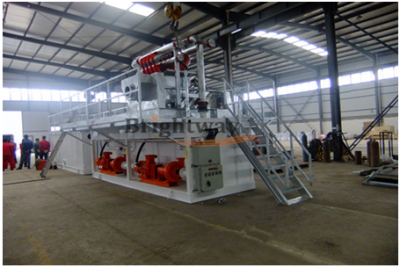 HDD泥漿循環回收系統公司車間現場