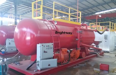 水化罐在固控系統中的位置