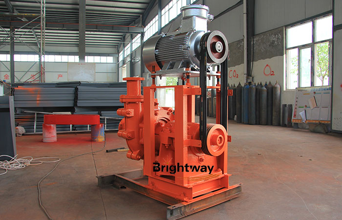 砂礫泵無網欄調試