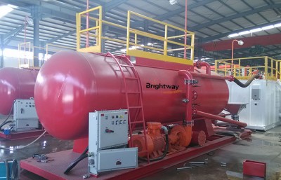 泥漿固控系統中的水化混漿罐