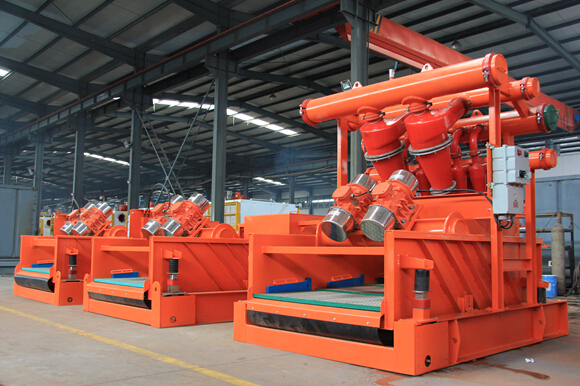 非開挖泥漿回收系統設備(振動篩,泥漿清潔器)