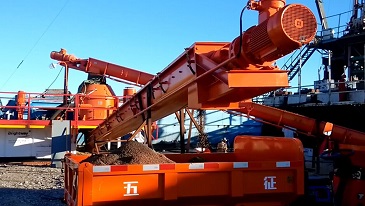 泥漿不落地鉆井廢物處理現場