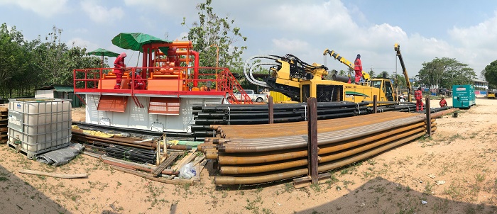 正道能源350GPM泥漿回收系統工況現場 正道能源350GPM泥漿回收系統工況現場