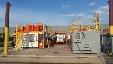 馬來西亞污泥脫水現(xiàn)場(chǎng)