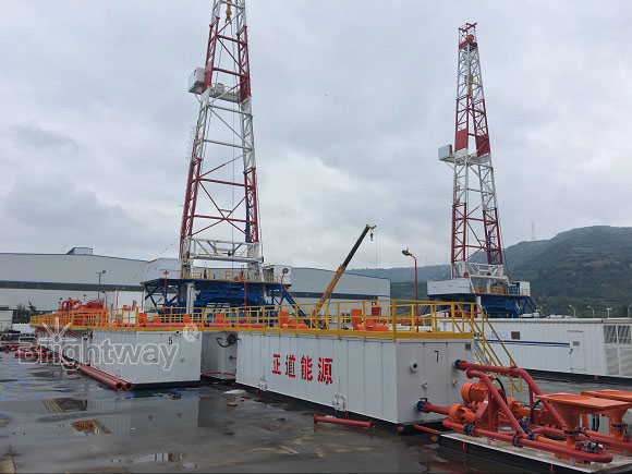 正道能源一套ZJ50鉆井泥漿固控系統出貨